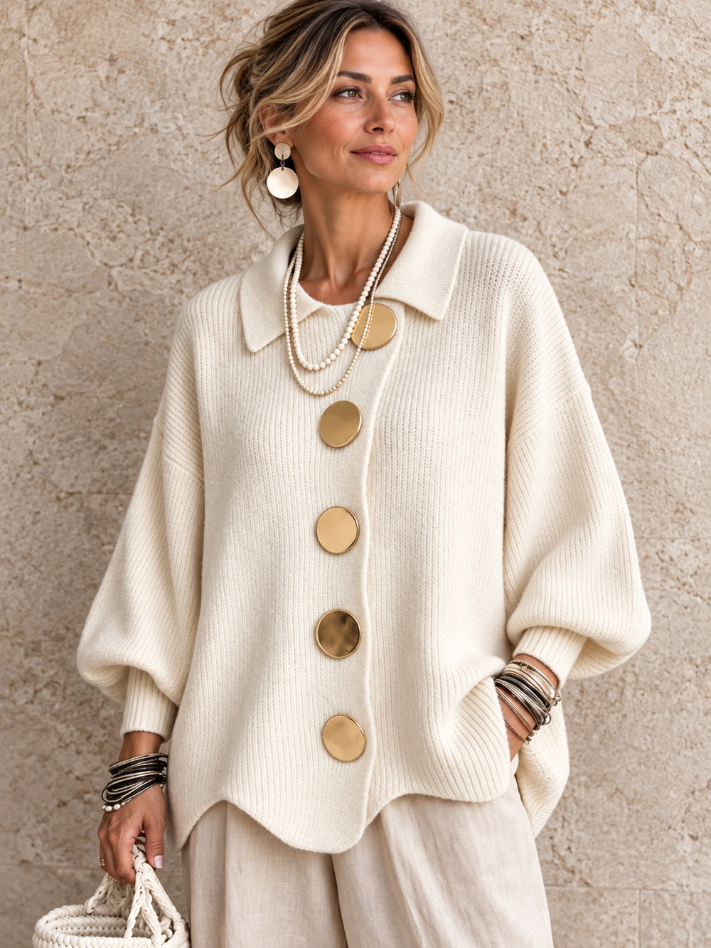 Orla Cardigan Crema