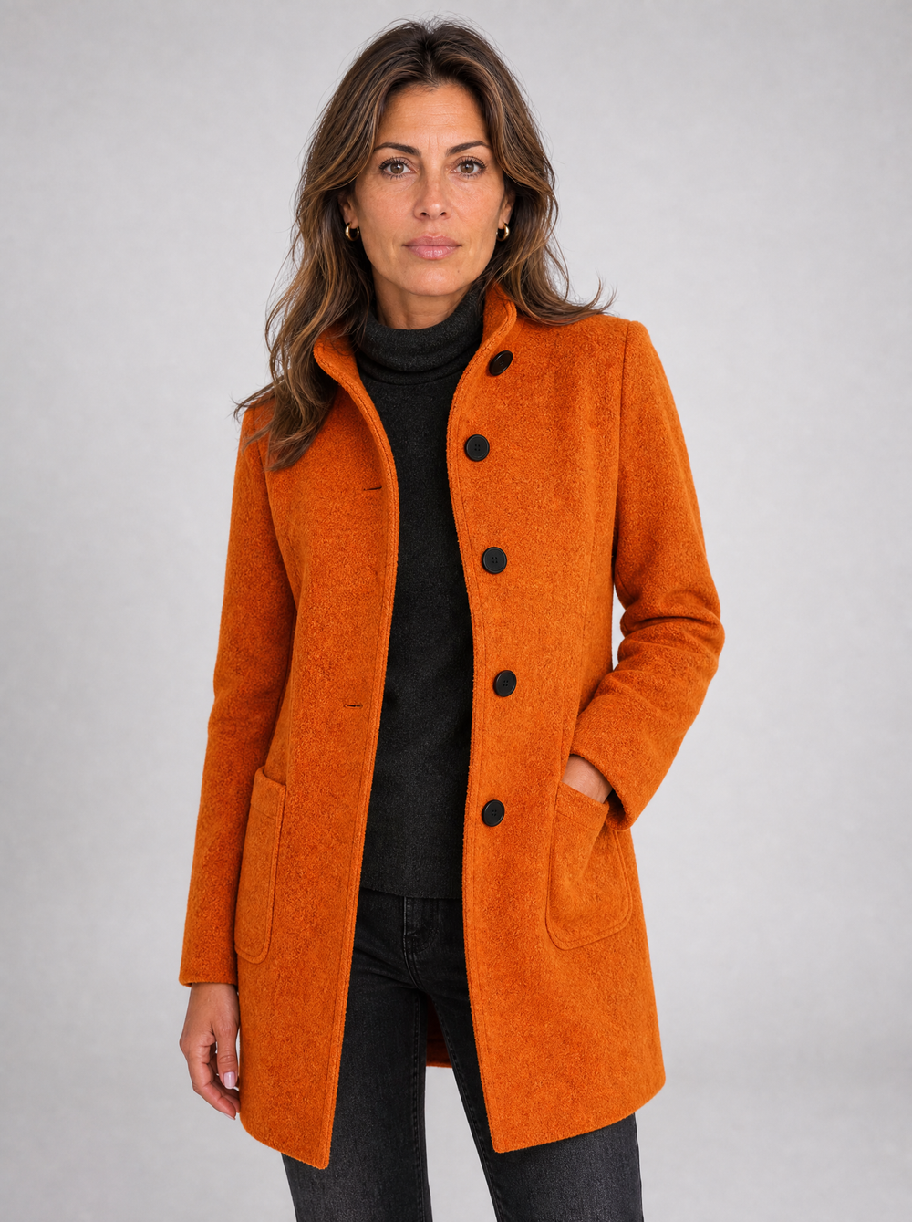 Eleonora Cappotto Arancione
