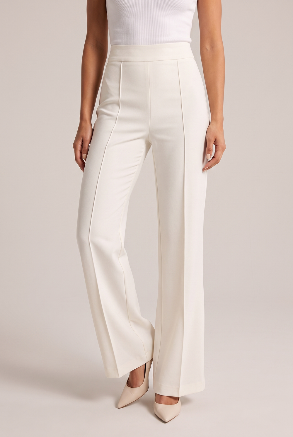 Aria Pantaloni - Bianco - product
