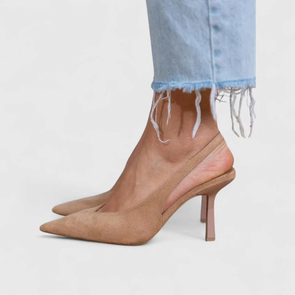 Bellavira – Tacchi ortopedici slingback leopardati