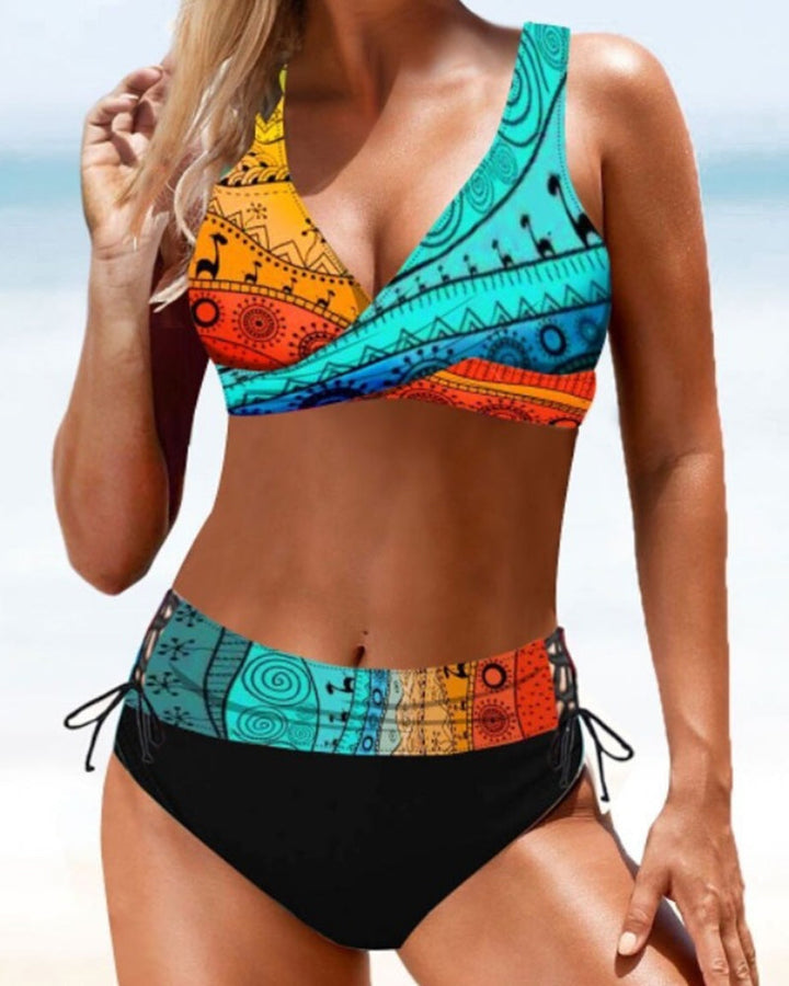Eva | Bikini colorato e allegro