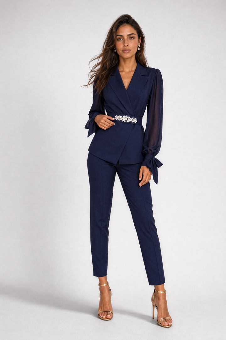 Varsavia | Tailleur Blu scuro