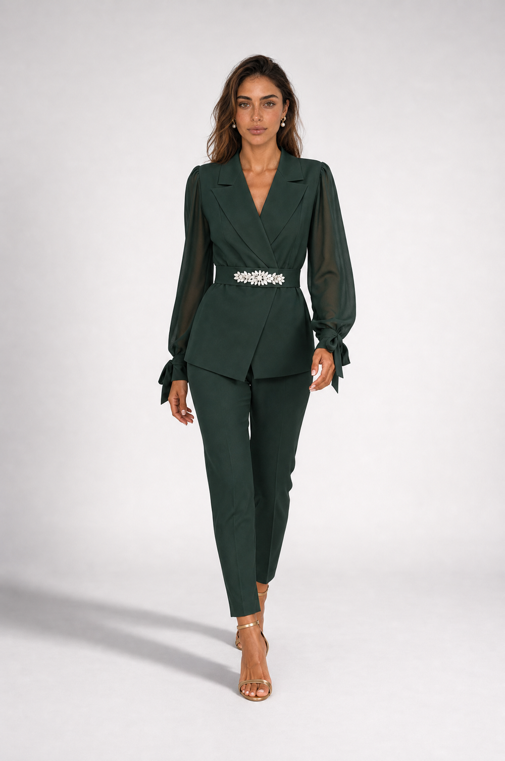 Varsavia | Tailleur Verde scuro