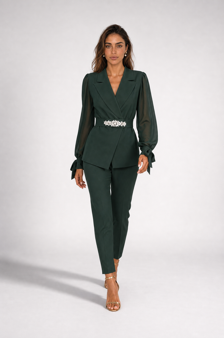 Varsavia | Tailleur Verde scuro