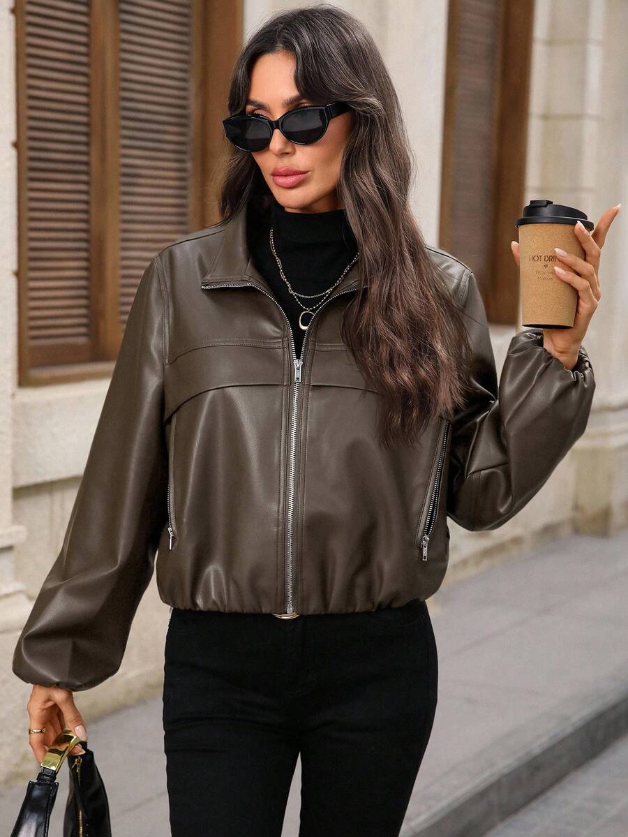 Carlotta | Giacca in pelle