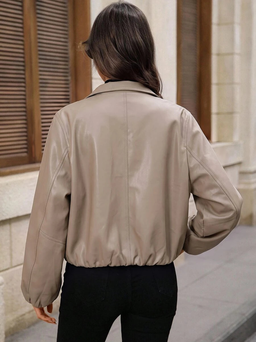 Carlotta | Giacca in pelle