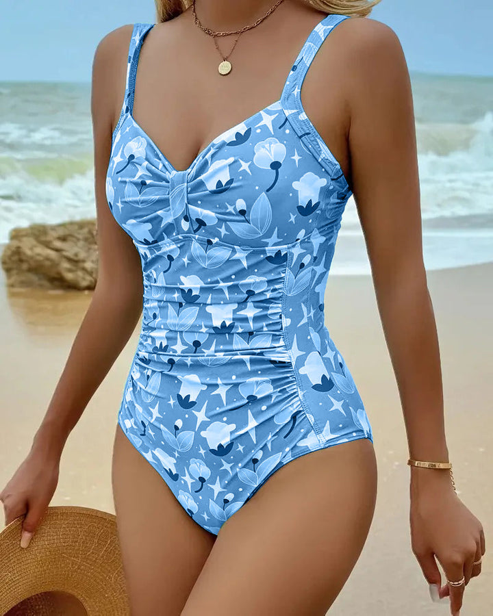 Clara | Tankini stampato intero