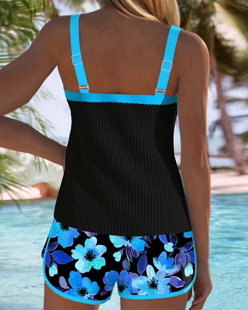 Miriam | Completo tankini elegante due pezzi