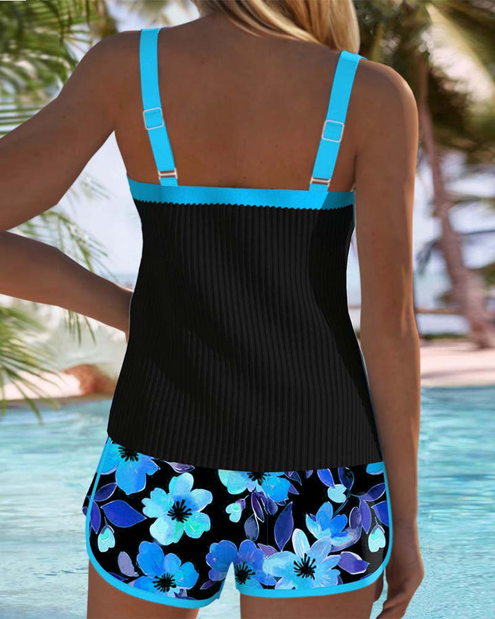 Miriam | Completo tankini elegante due pezzi