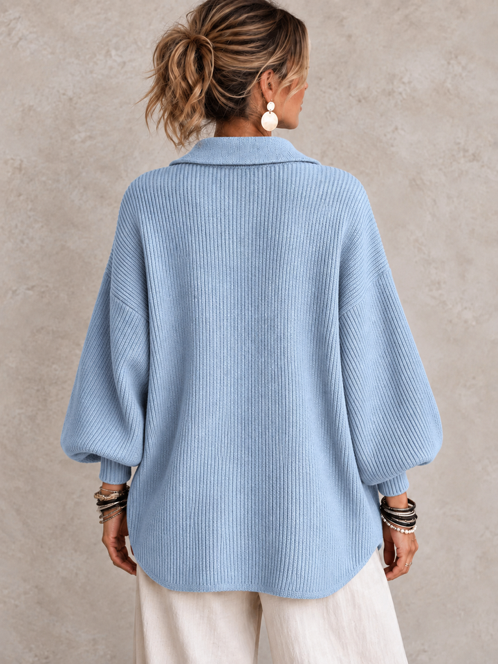 Orla Cardigan Azzurro