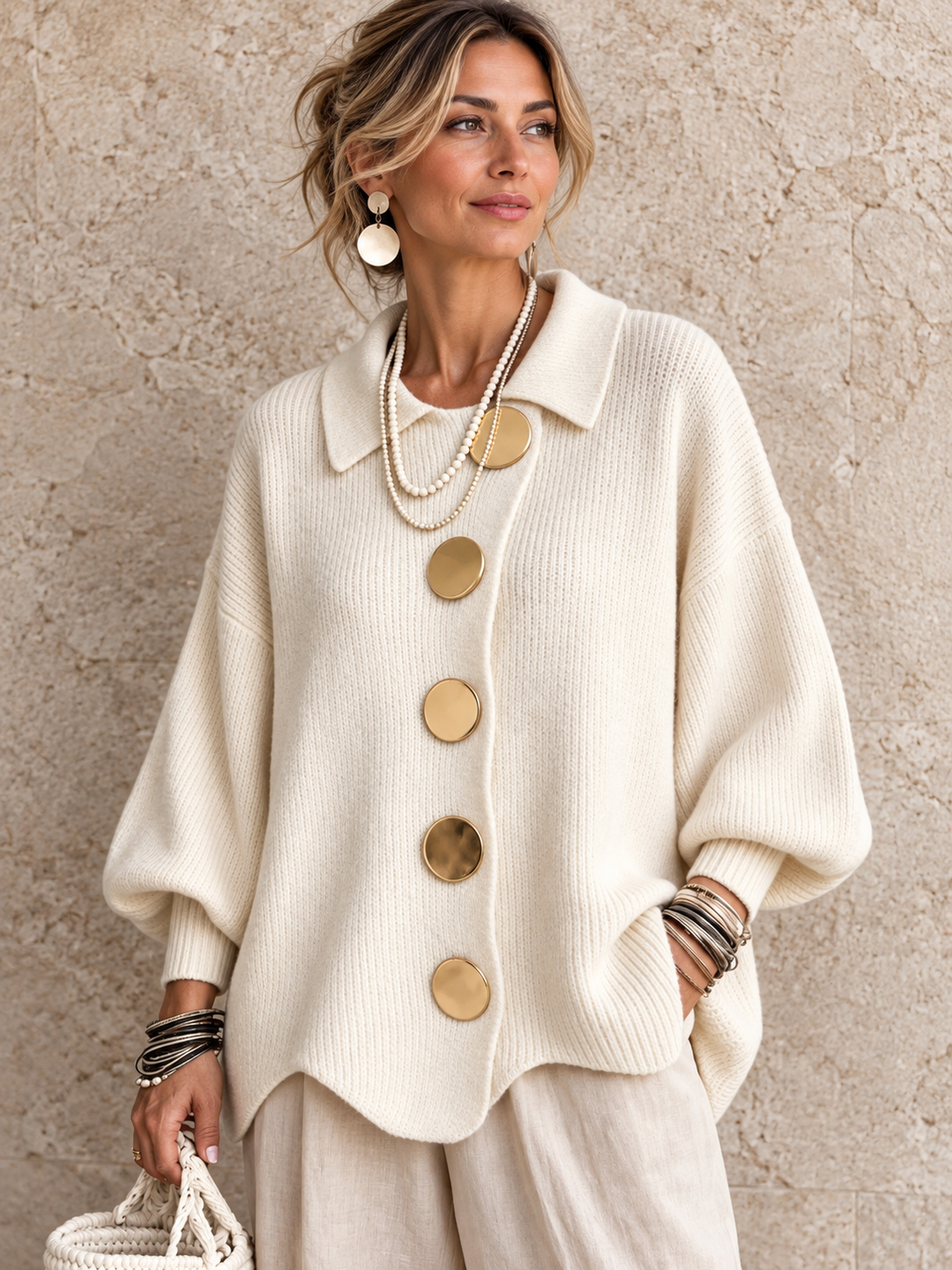 Orla Cardigan Crema