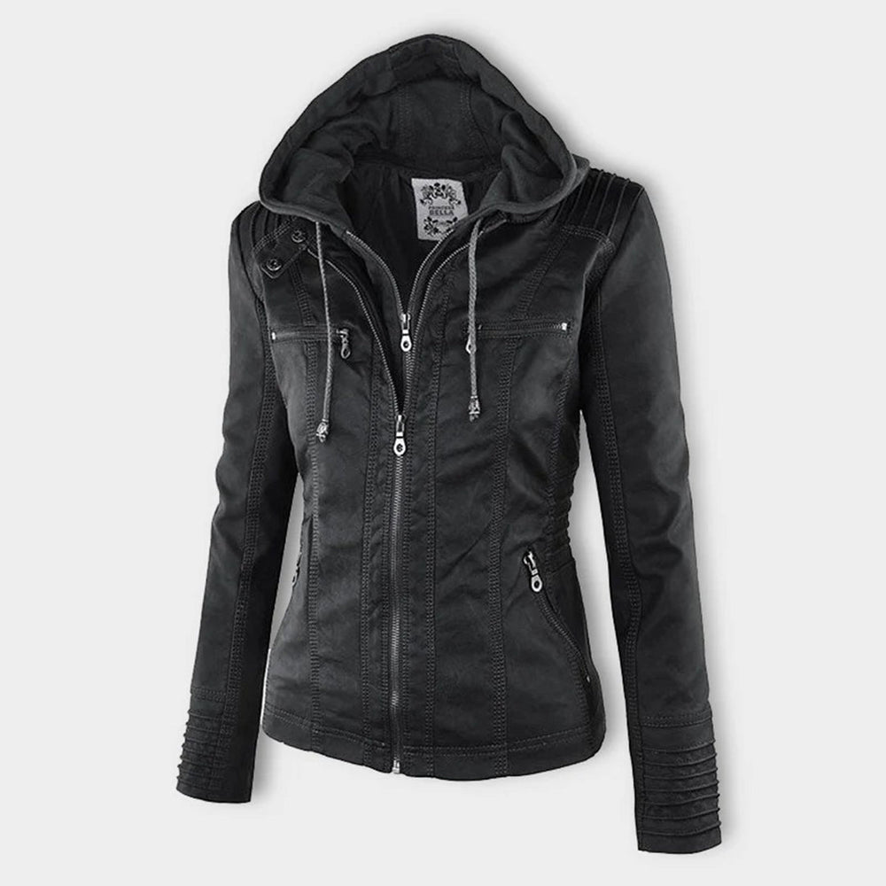 Flavia | Giacca in Pelle Robusta ed Elegante