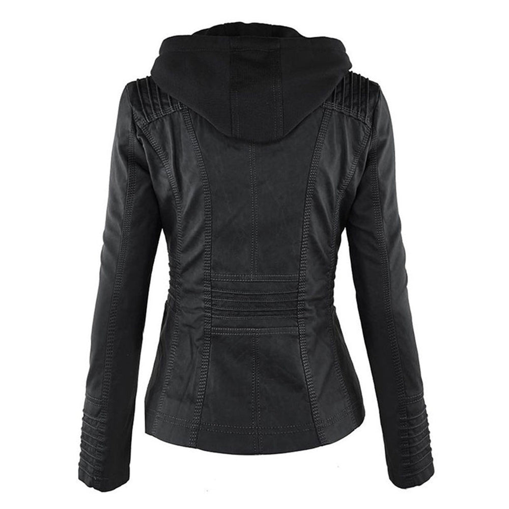 Flavia | Giacca in Pelle Robusta ed Elegante