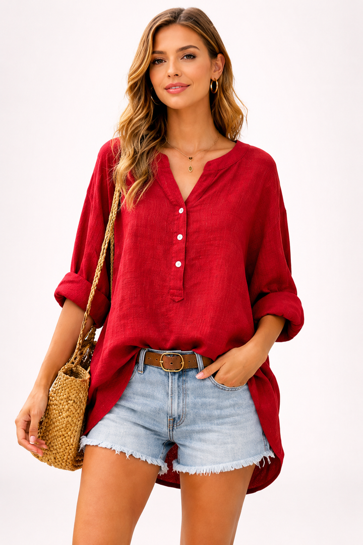 Alessia | Blusa fluida dall’eleganza discreta