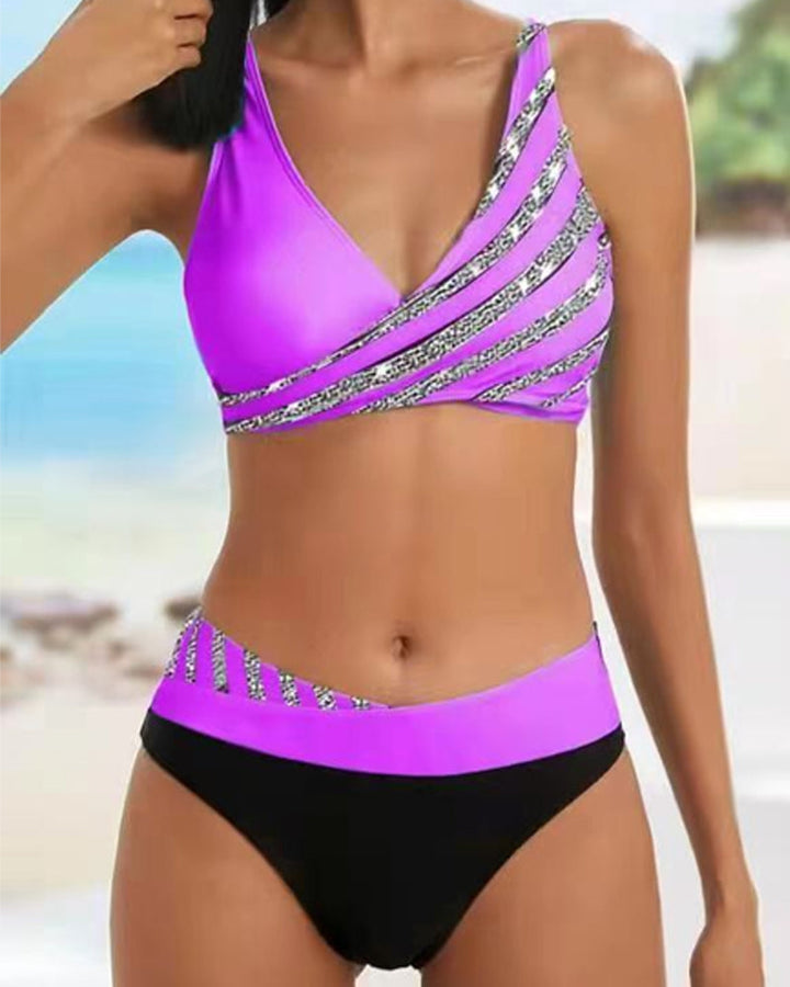 Mona | Bikini fantasia nei toni caldi che valorizza