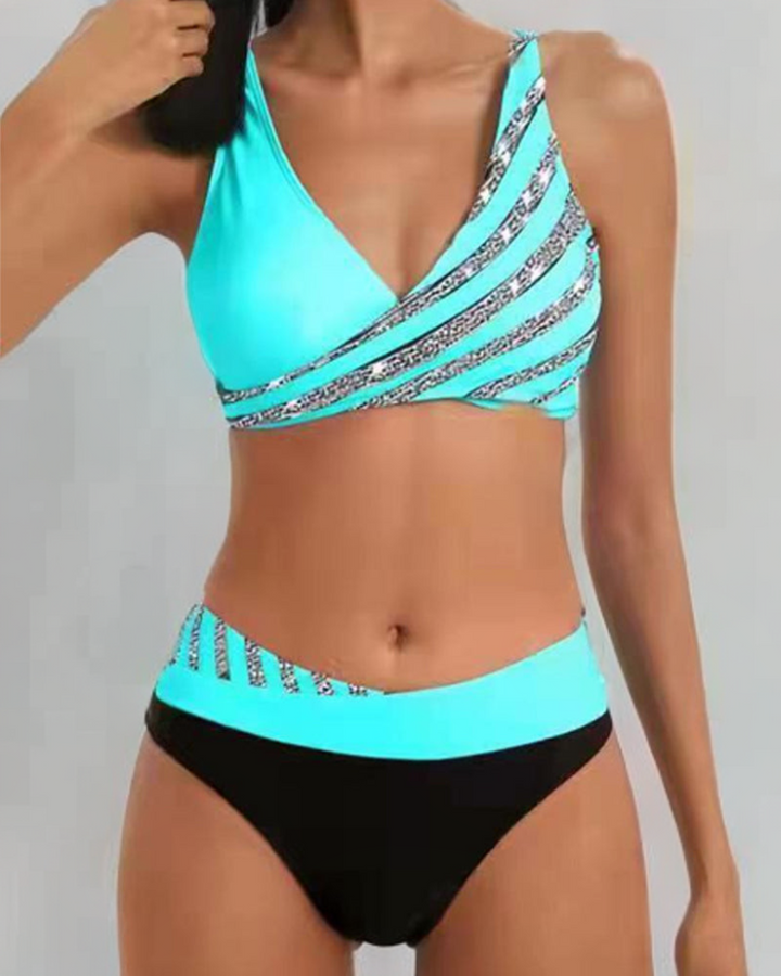 Mona | Bikini fantasia nei toni caldi che valorizza