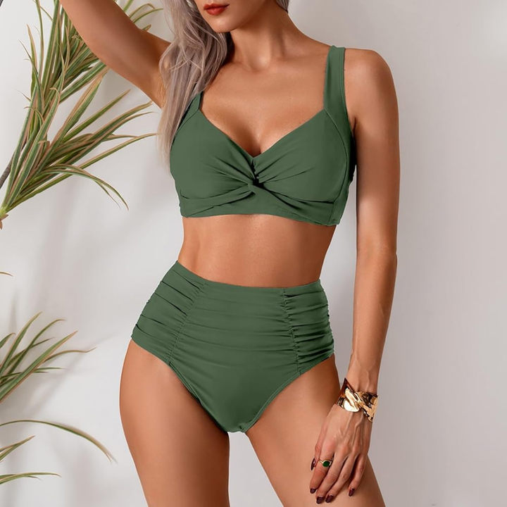 Lola | Completo bikini estivo a vita alta