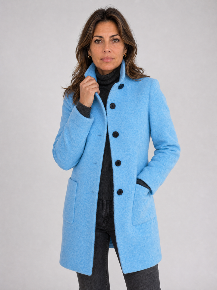 Eleonora Cappotto Blu chiaro