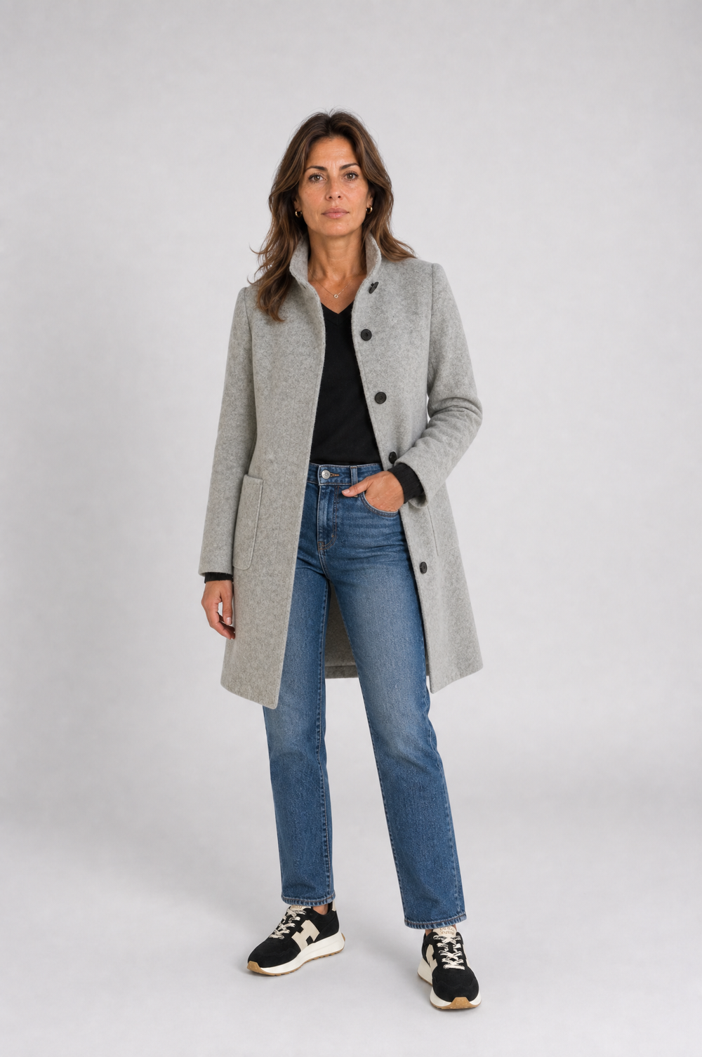 Eleonora Cappotto Grigio