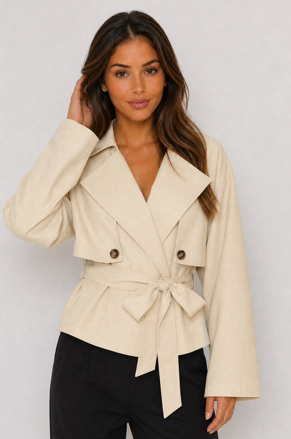 Ginevra Trench Beige
