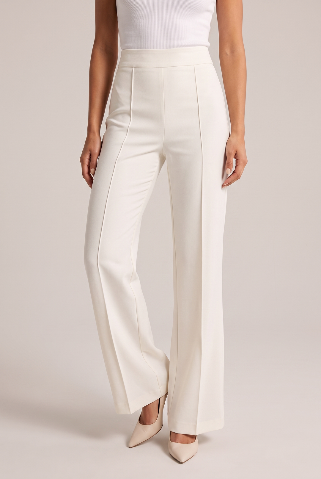 Aria Pantaloni - Bianco - product