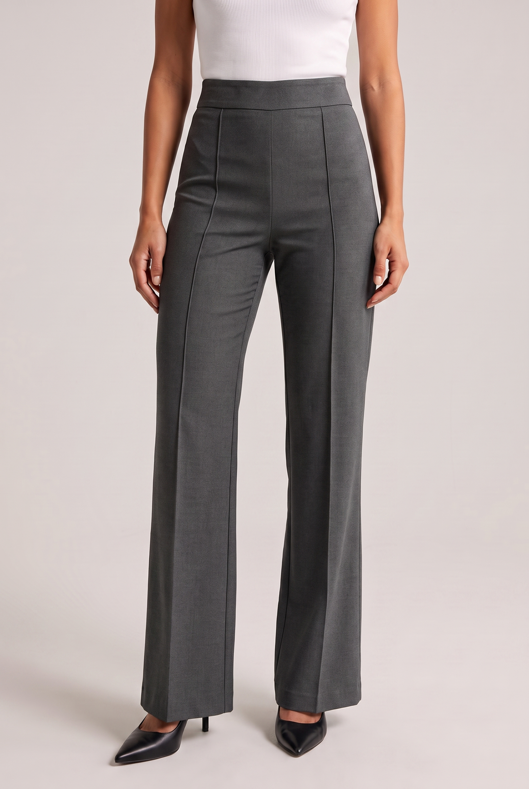 Aria Pantaloni - Grigio scuro - product