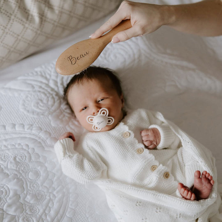 JBØRN Baby Spa Gift Set | Bathrobe, Hairbrush Set &amp; Skincare